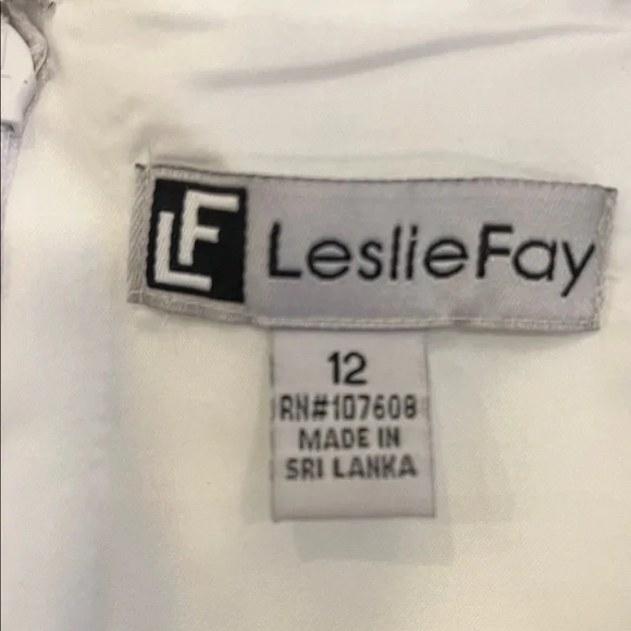 Leslie Fay Colorful Geometric Print Dress - Picture 6 of 15